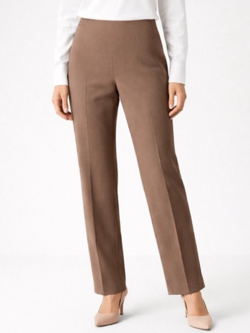 TALBOTS Turkish Coffee Brown Dress Trousers - Like New